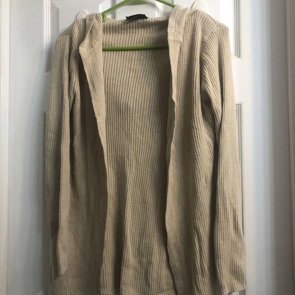 Tan Hooded Sweater - Picture 1 of 3
